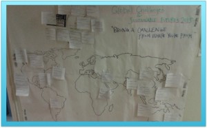 CEMUS students identified some challenges in the world.... Photo: AnnVixen