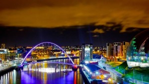 The Millenium bridge of Newcastle on Tyne. Photo: David Thomson