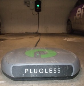 Park your car on top of the induction charger and be ready to go within three hours! Photo: AnnVixen