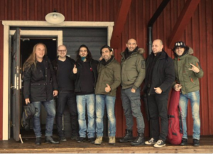 Thomas G:Son and Minus One on a winter visit to Sweden.